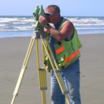 surveyor at work